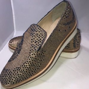 Free People Snake Eye Loafers